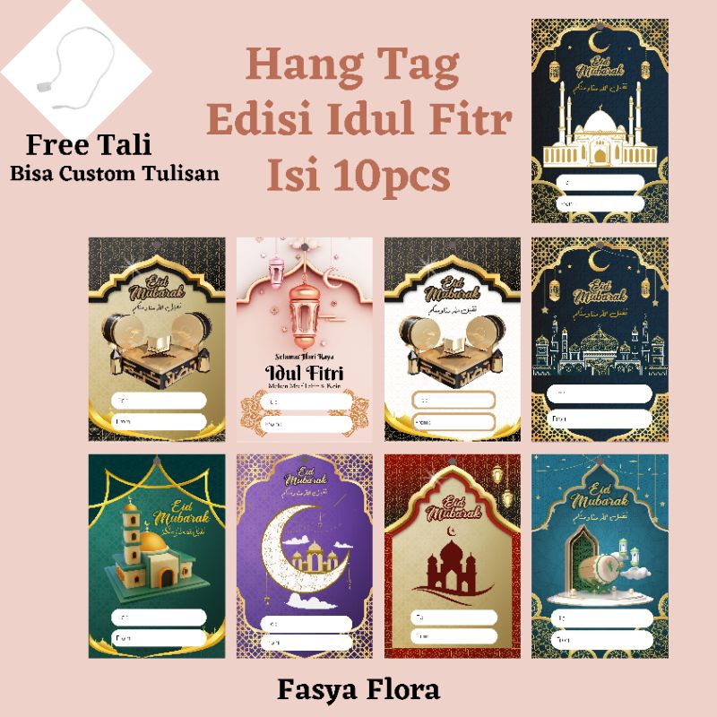 

[10PCS] HANG TAG GANTUNGAN UCAPAN IDUL FITRI / LEBARAN UNTUK HAMPERS, KADO, BINGKISAN, PARSEL, HADIAH BISA CUSTOM NAMA