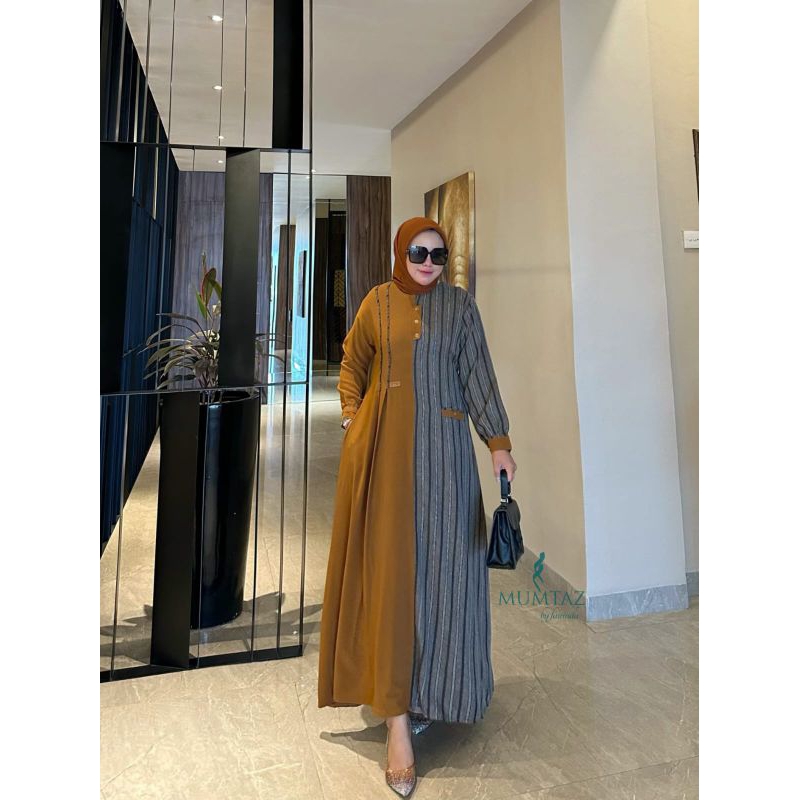 Aurel Dress by Mumtaz | Gamis Aurel by Mumtaz | Gamis Salur by Mumtaz