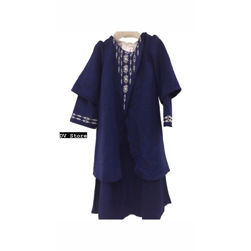 DONITA BAJU MUSLIM ANAK + KERUDUNGAN