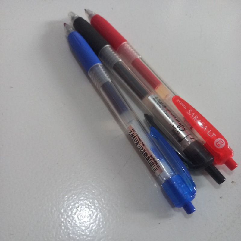 

Ballpoint Pen pulpen Zebra Sarasa LT 0.5mm dan 0.7mm silahkan Pilih warnanya