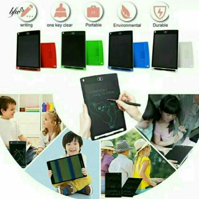 LCD Drawing Writing Tablet untuk Anak dan Dewasa 8.5