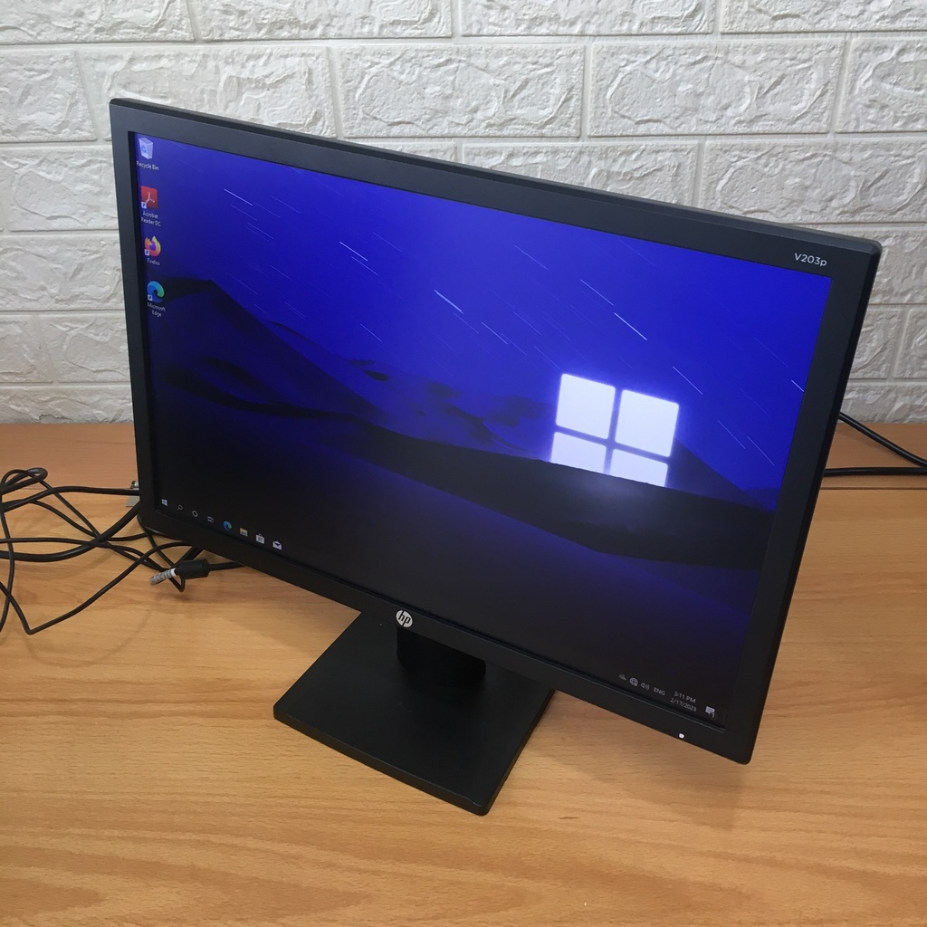 Monitor HP 20 Inch Wide Murah Garansi 1 Bulan