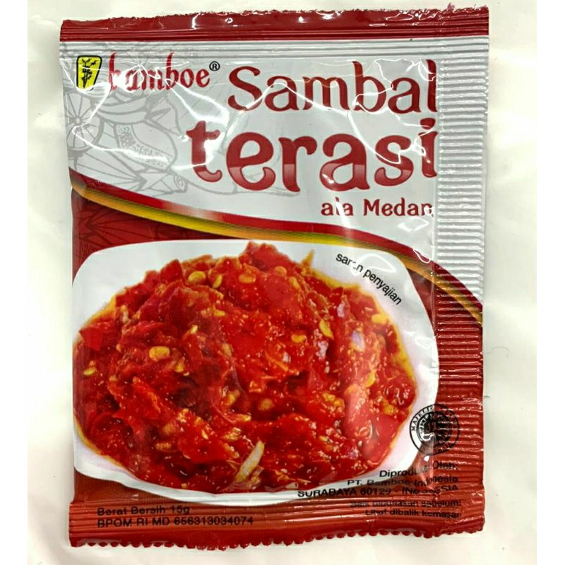 

Bamboe Sambal Terasi Ala Medan 15gr