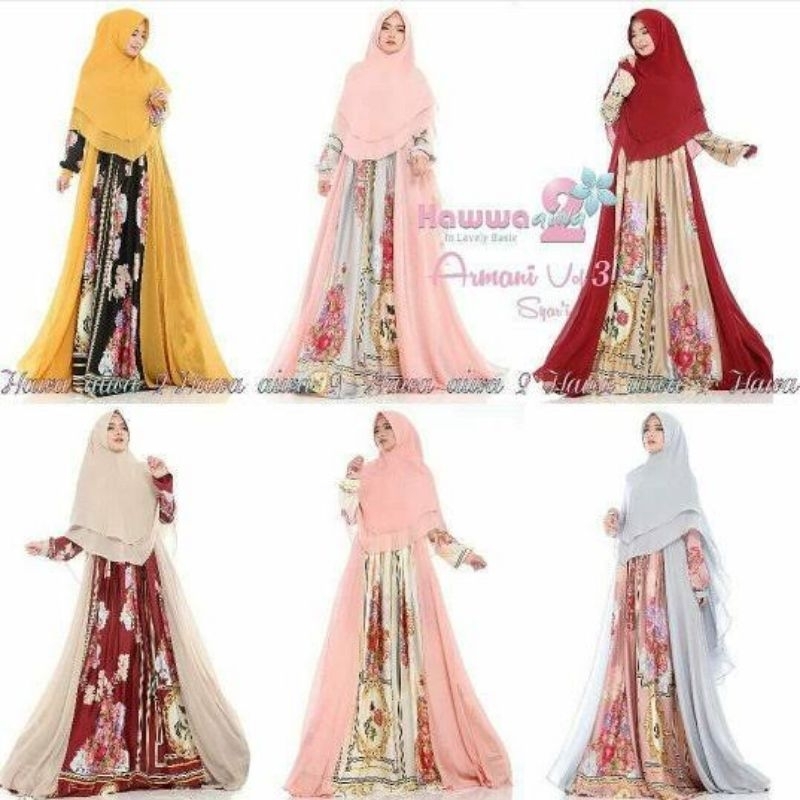 Armani syar'i by Hawwa Aiwa (preloved)