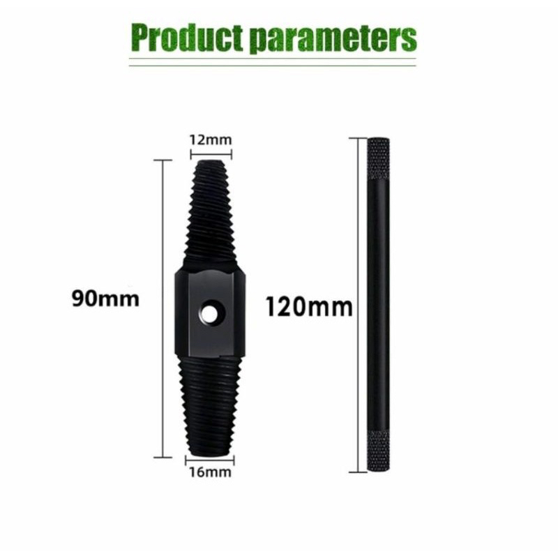 Screw extraxtor tap balik alat membuka kran rusak 1/2”dan 3/4&quot;