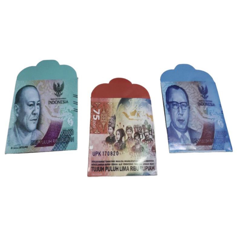 

Amplop Lebaran 7x12cm motif UANG & ATM isi (10amplop)