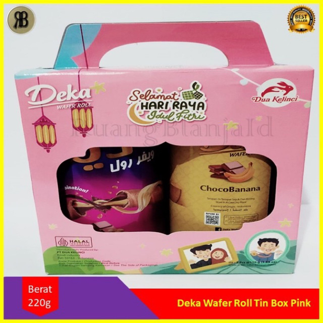 

Deka Wafer roll dua kelinci