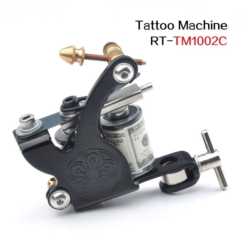 Mesin Tattoo Coil 10 Wrap untuk liner & shader