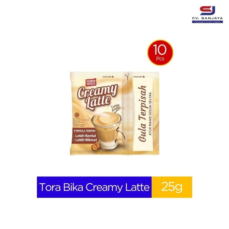 

TORABIKA Creamy Latte isi 10