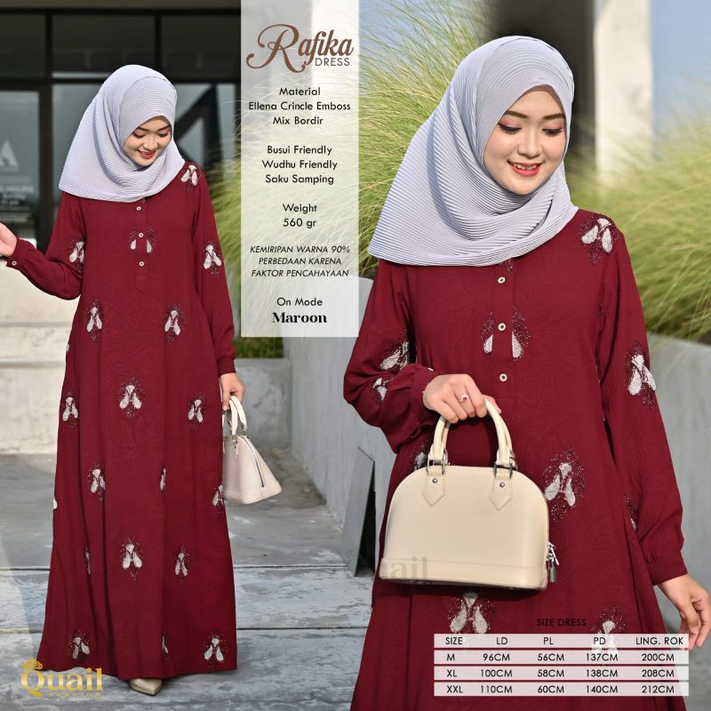 Rafika dress QuaiL Hijab