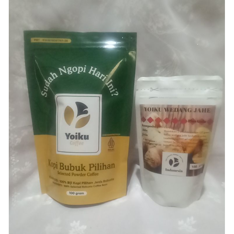 

Kopi Bubuk 100 gram Gratis Wedang Jahe 100 gram Paket Hampers