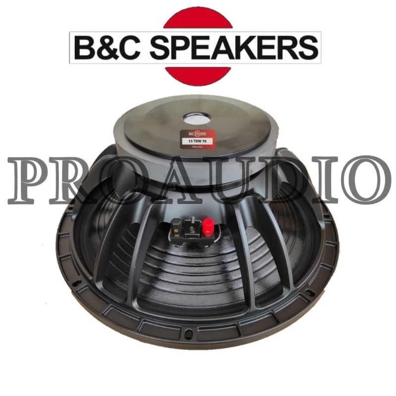 SPEAKER B&amp;C 15TBW76 15 TBW76 15TBW 76 SPEAKER KOMPONEN BNC MID LOW