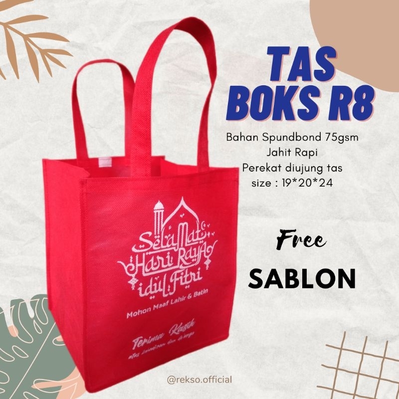 

Tas Boks kotak nasi souvenir hajatan / multifungsi kuat dan kokoh