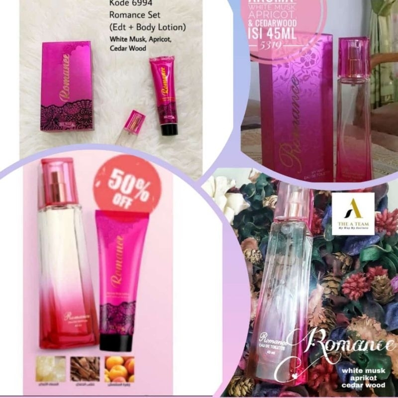 Parfum Romance My Way hanya parfum saja exp.masih lama