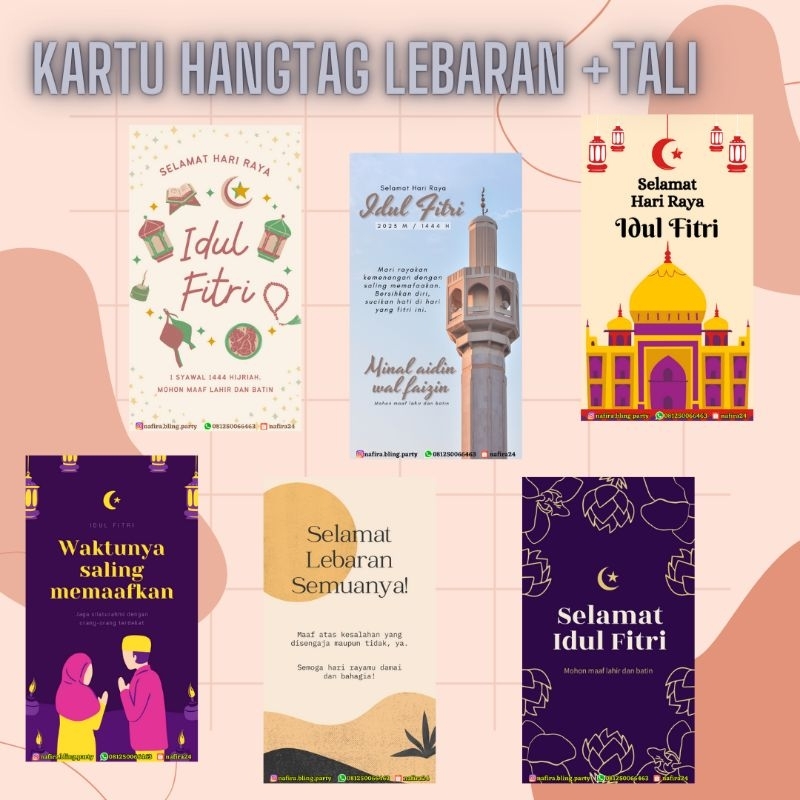 

NFR✨10PCS KARTU HANGTAG + TALI GANTUNGAN UCAPAN LEBARAN IDUL FITRI SELAMAT HARI RAYA EID IED MUBARAK UNTUK KADO HAMPERS SOUVENIR PARCEL