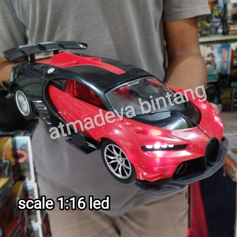 Mobil Remote Sedan Sport Scale 1:16 2WD Batre Cash / RC Sedan Sport Scale 1:16 Bigsize / Mainan Anak Murah