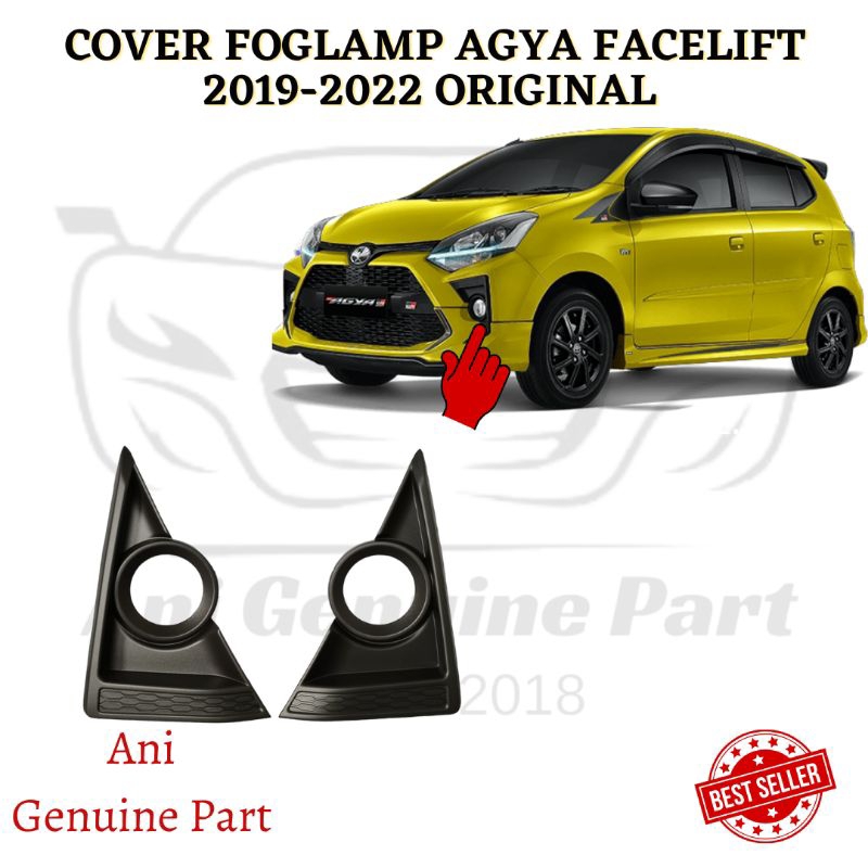 Cover Foglamp Agya Facelift 2019-2022 Original