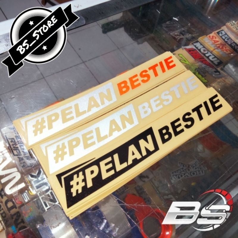Sticker CUTTING PELAN BESTIE