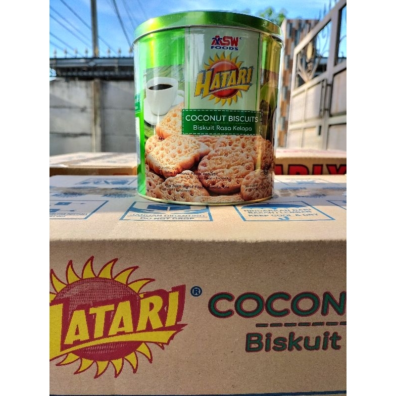 

kue kering HATARI BISKUIT rasa kelapa