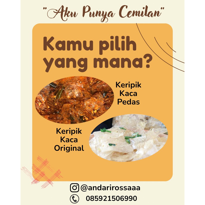 

KERIPIK KACA DAUN JERUK 1 KG