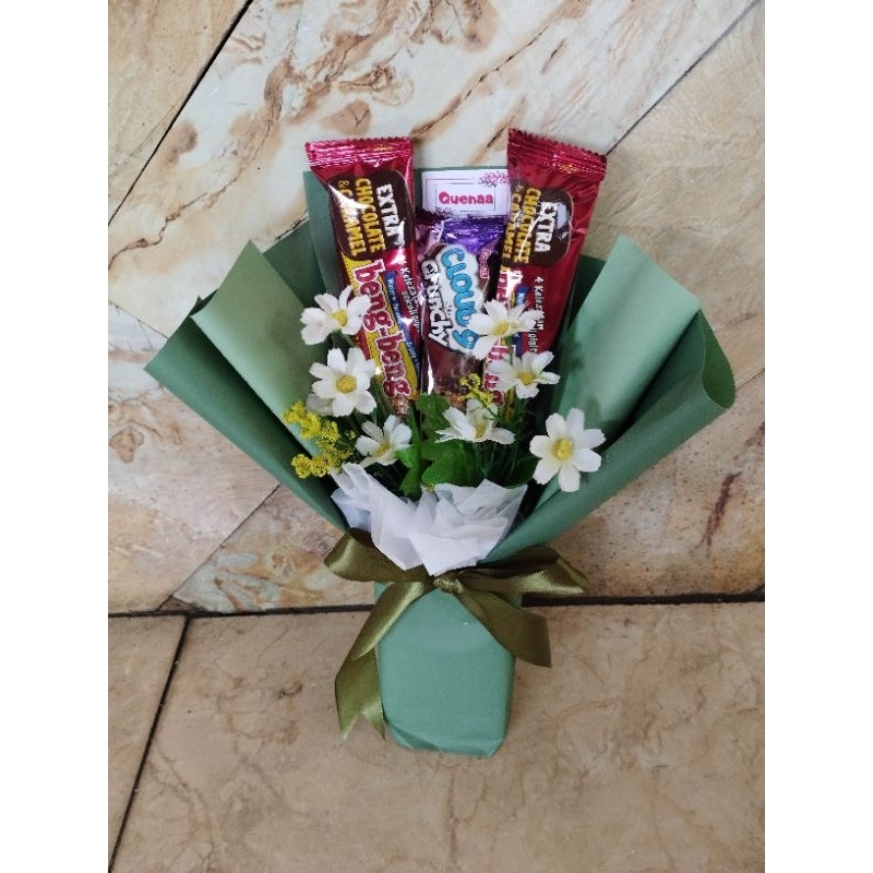 

Buket coklat buket snack