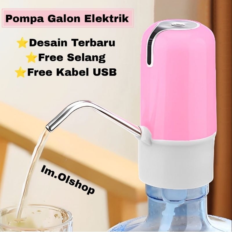 Dispenser Pompa Air Galon/ Elektrik Listrik Portable / Pompa Air Minum USB⭐Im.olshop⭐