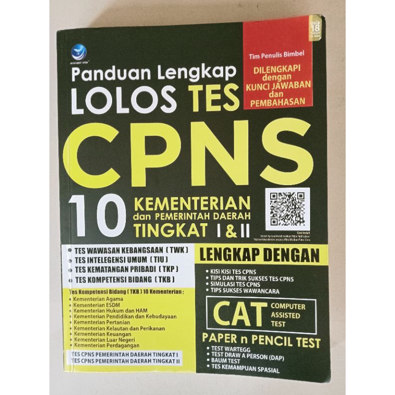 

panduan lengkap lolos tes CPNS 10 materian