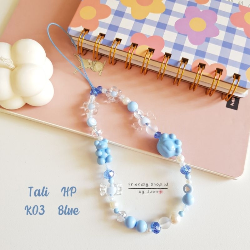 Gantungan Hp - K03 / Phone Strap Bear / Paw / Tali Hp / Phone Charm / aksesories Hp