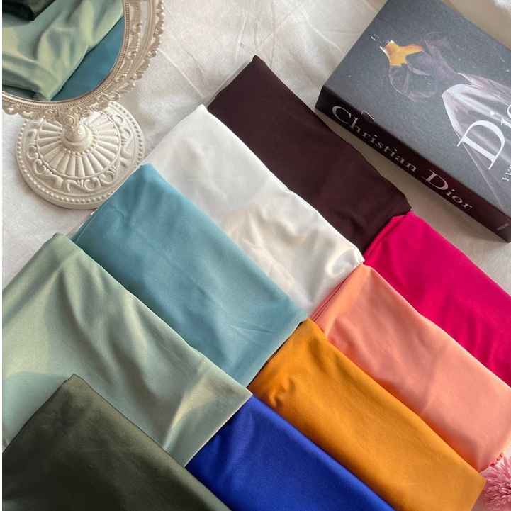 𝗖𝗮𝗿𝗲.𝗶𝗻 Pashmina Jersey Kaos Flowy 180x75 PREMIUM QUALITY