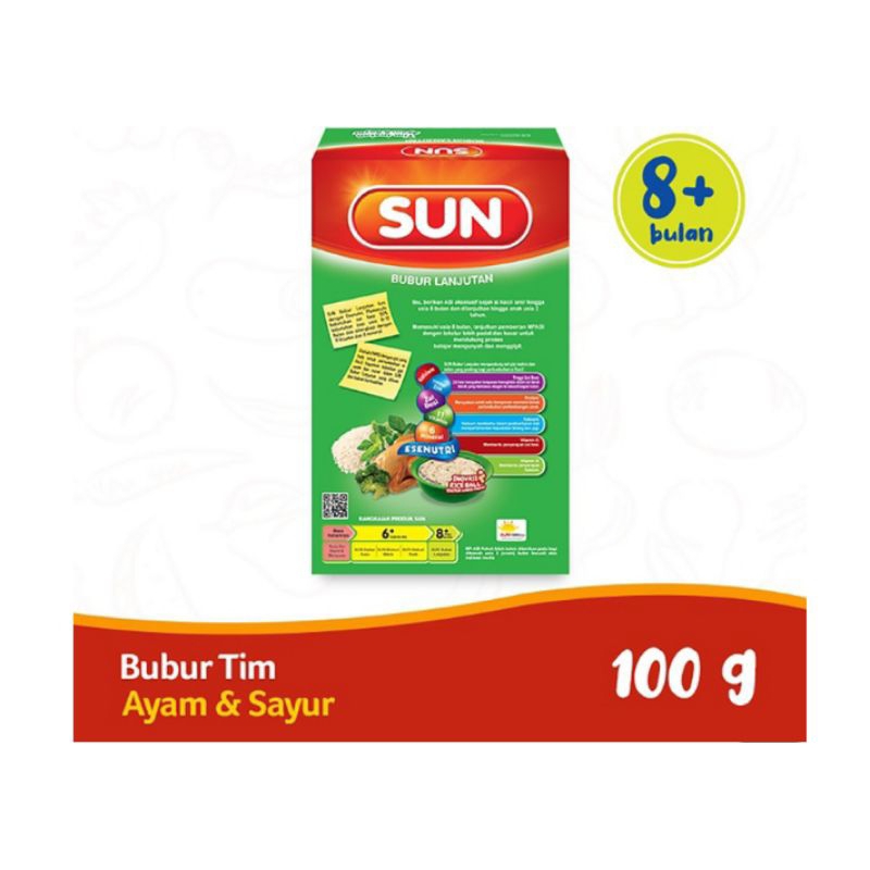 Sun Bubur Bayi Rasa Tim Ayam Sayur 100g