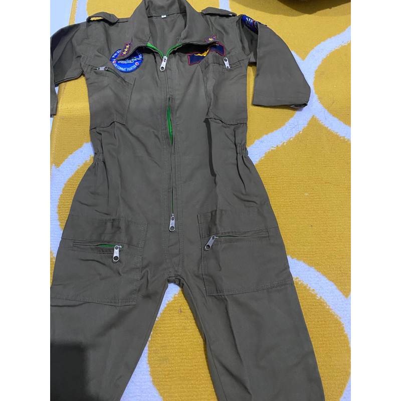 preloved baju karnaval anak, baju pilot anak