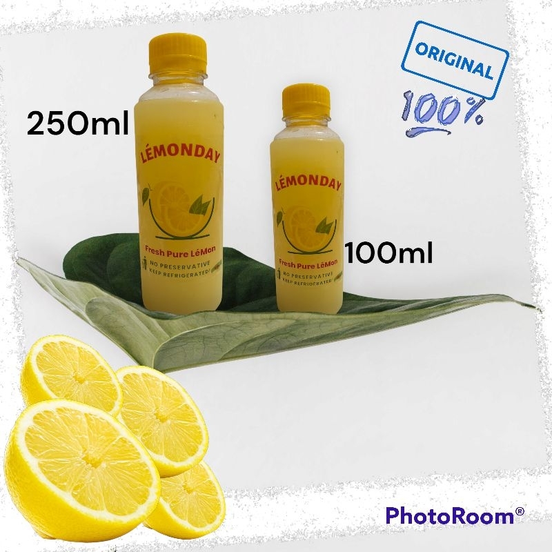 

Sari Lemon 'LEMONDAY' Fresh Pure Lemon / Minuman Kesehatan