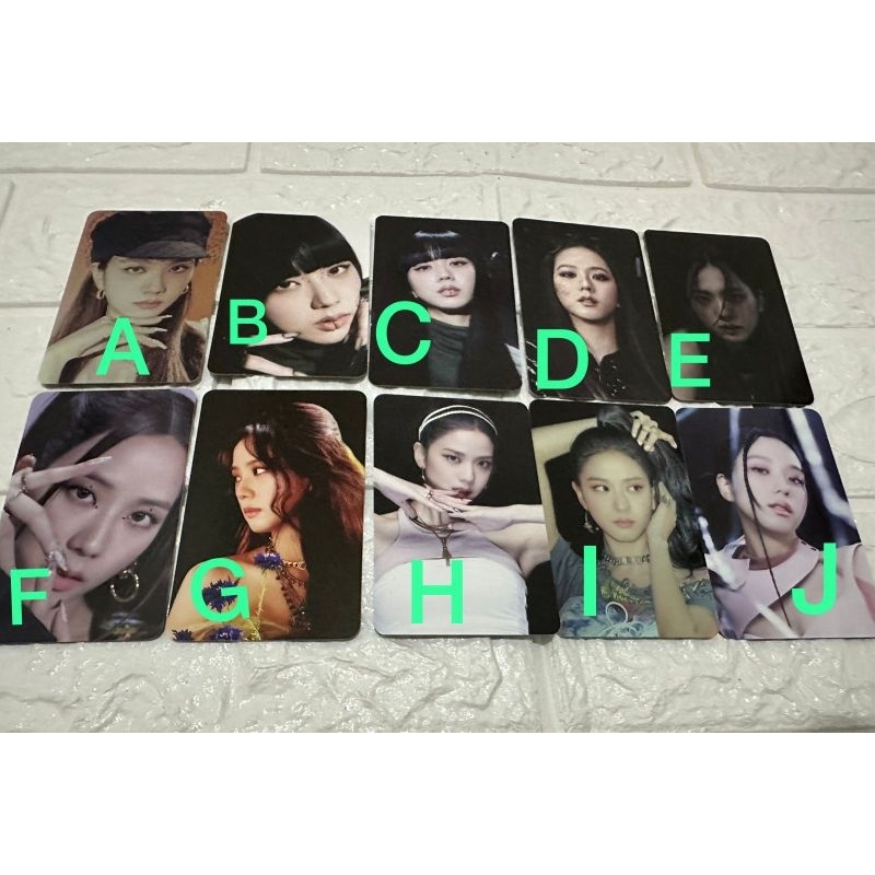 Photocard Blackpink Flimty Exhibition Official