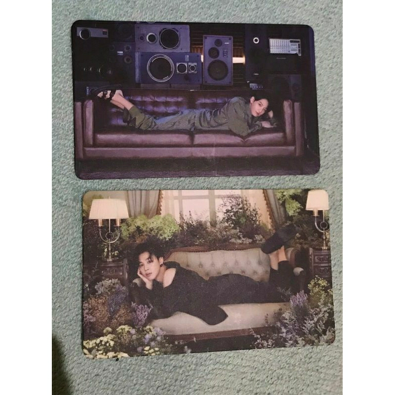 BTS JUNGKOOK JIMIN BE ALBUM ESSENTIAL REBAHAN PC OFFICIAL PHOTOCARD ESS