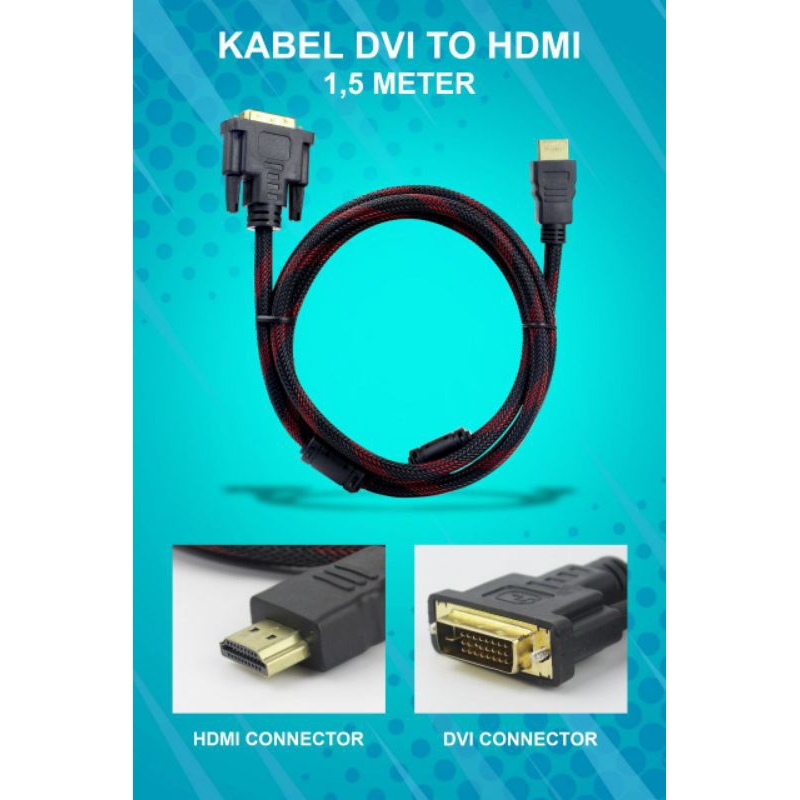 KD KABEL DATA KABEL DVI TO HDMI 1,5M