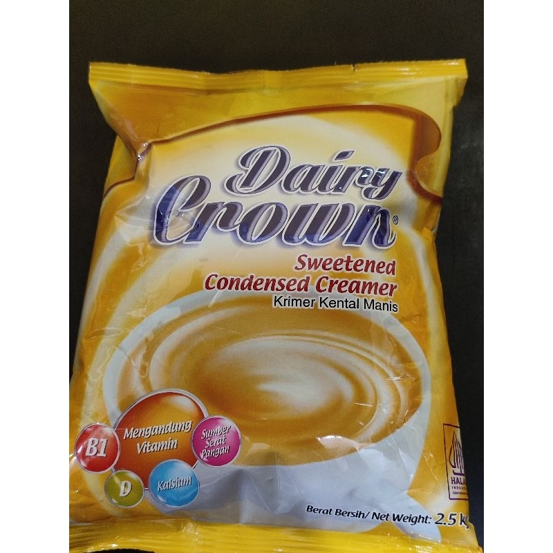 

Susu Kental Manis DairyCrown - 2,5kg