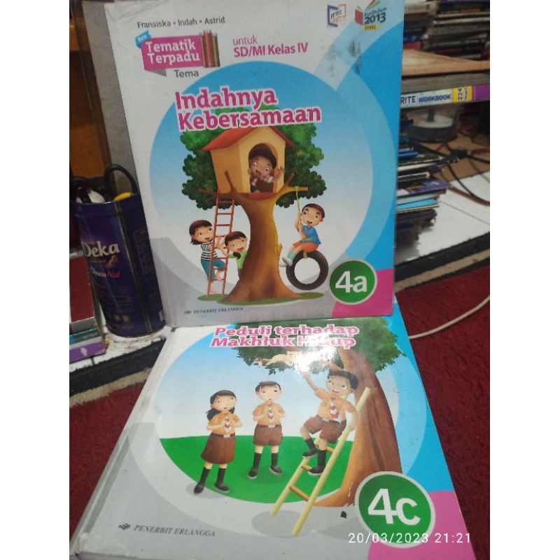 buku tematik SD kelas 4 by Erlangga