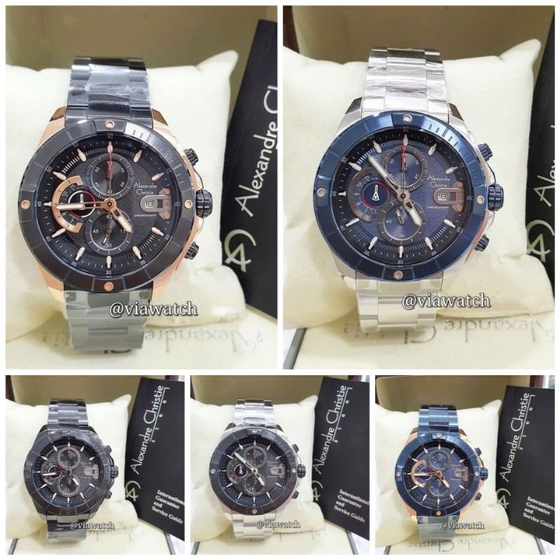 Alexandre Christie Ac6631 Jam Tangan Pria Ac 6631