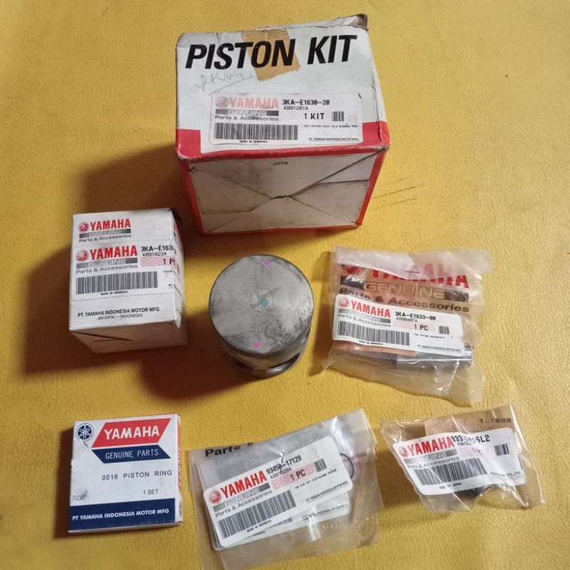 piston seher kit lengkap Yamaha RX king RX-King OS 50 original YGP