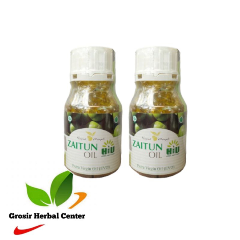 Kapsul Minyak Zaitun Extra Virgin Olive Oil | Zaitun Oil HIU EVO ORIGINAL