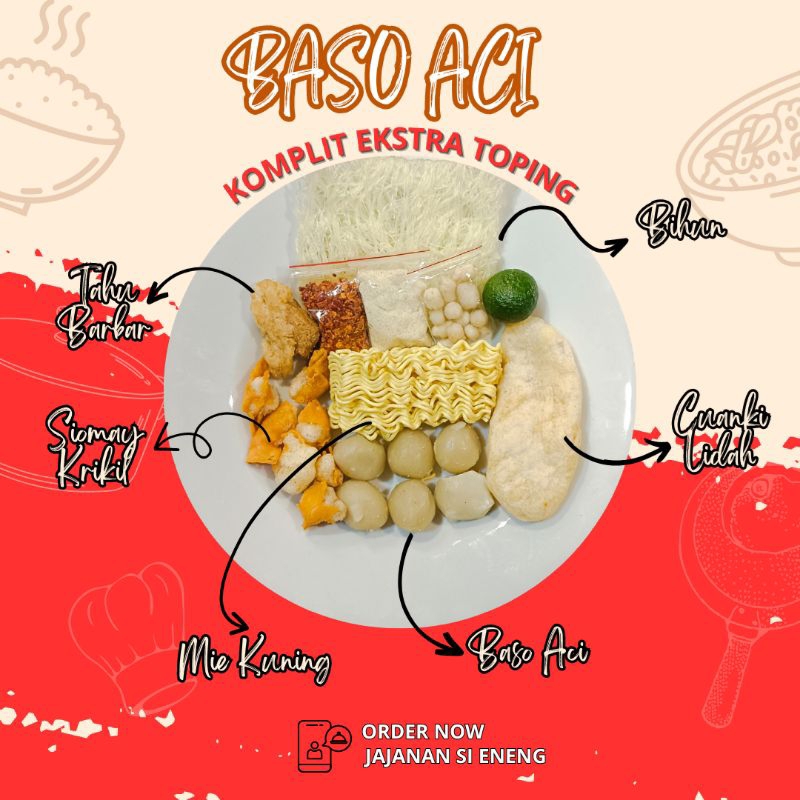 Baso Aci KOMPLIT Ekstra TOPING makanan khas bandung makanan khas sunda jajanan viral makanan kekinia