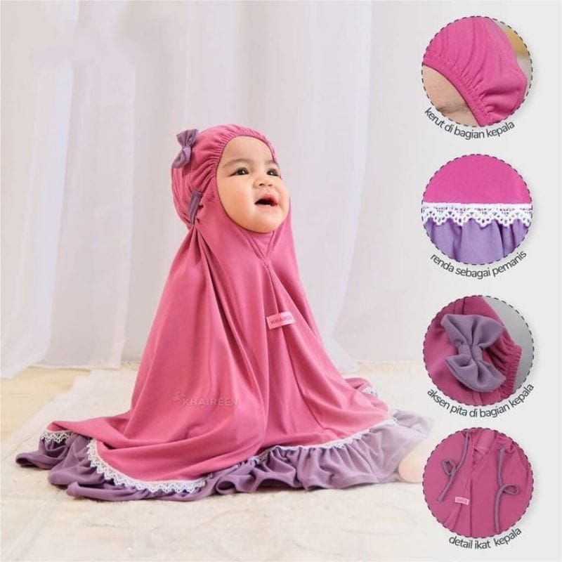 Mukena Pita Renda 1-10 Tahun Fashion Muslim