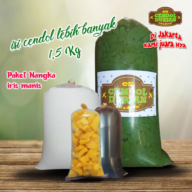 

CENDOL SUJI PAKET NANGKA IRIS MANIS