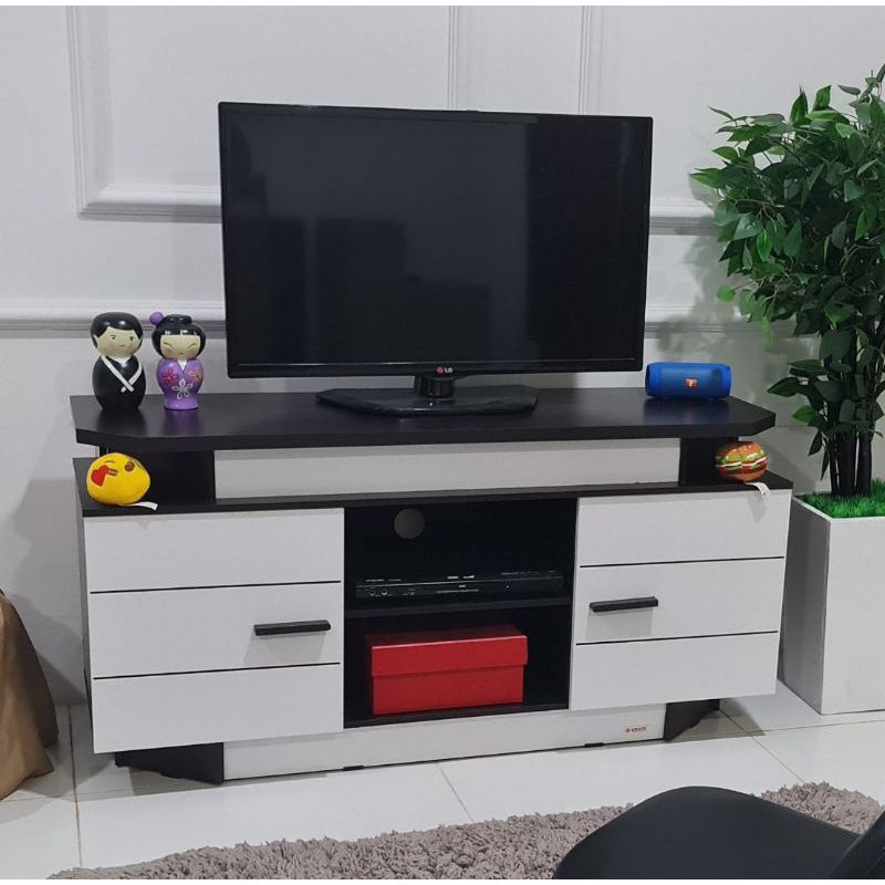 LEMARI TV CREDENZA NAKAS BEDSIDE MEJA TV MURAH MEJA TV MINIMALIS RAK TV BUFET TV LIVING ROOM.AVR G 1
