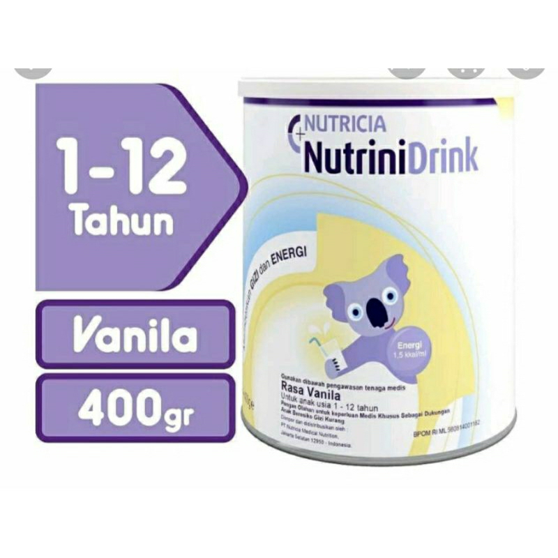 

NUTRINIDRINKPOWDER400GRAMVANILA