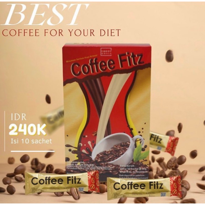 COFFEE FITZ KOPI DIET ISI 10 sachet