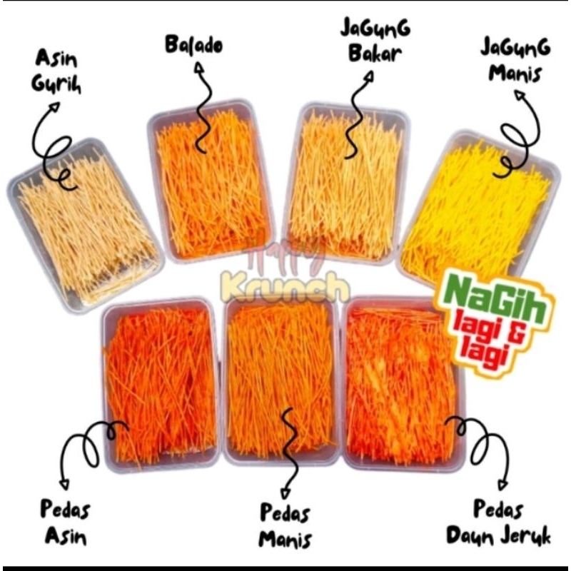 

Mie Lidi kres box 500ml (free bubble warp + kardus)