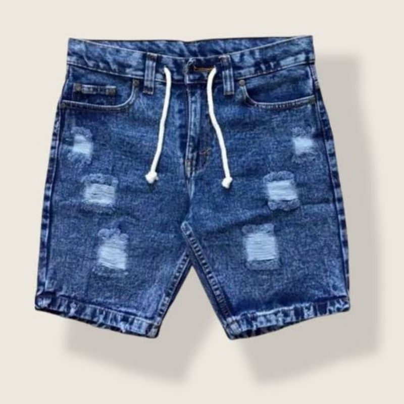 CELAN JEANS PRIA SOBEK TERBARU CELANA PENDEK