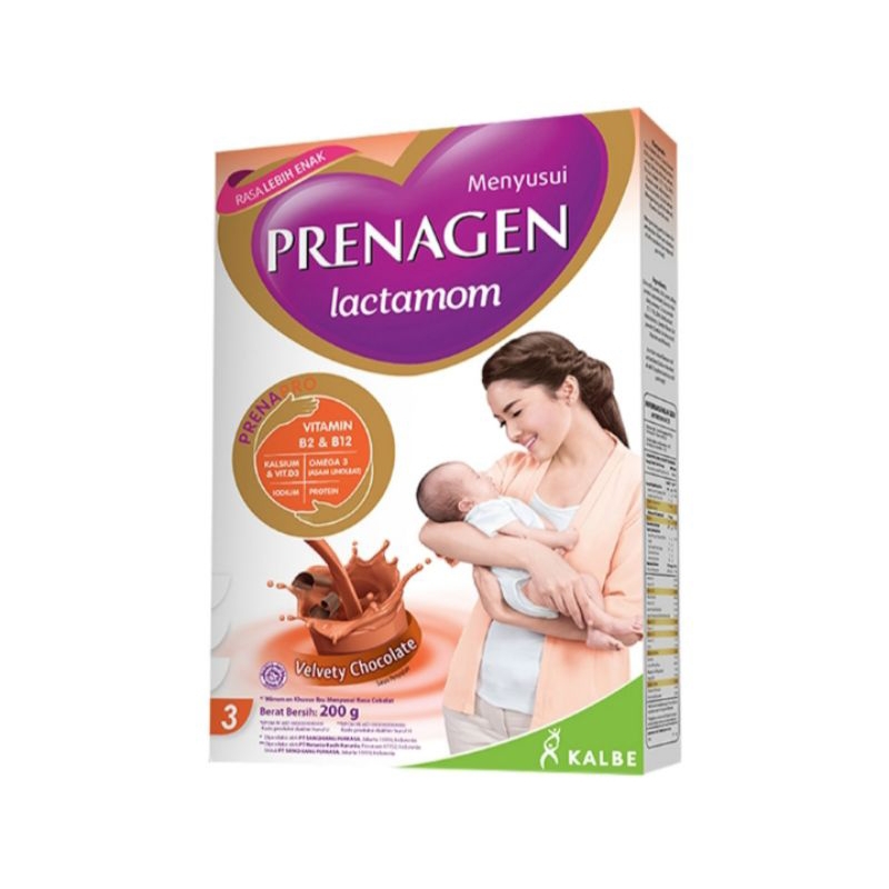 Prenagen Lactamom Susu Masa Menyusui Velvety Chocolate 200g
