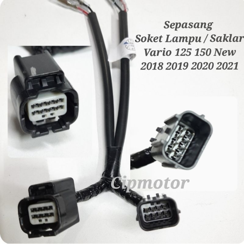 socket spion led vario 8 pin vario 125 vario 150 vario 160 (th 2018-2023)